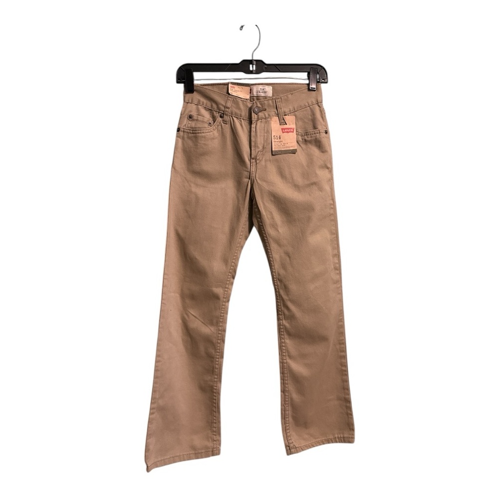 Boys Levi's Tan Bootcut Jeans with Classic Design 514 Straight